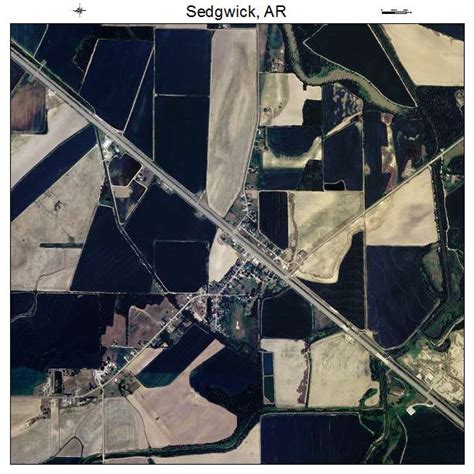Aerial Photography Map Of Sedgwick Ar Arkansas