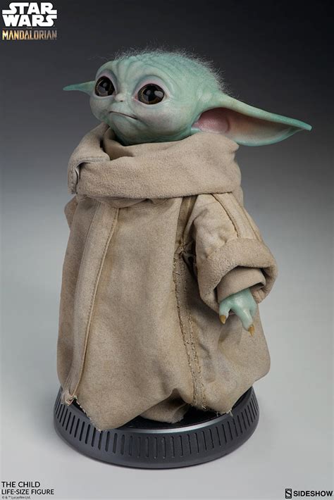 Boneco Baby Yoda Em Tamanho Real Da Sideshow Collectibles Star Wars
