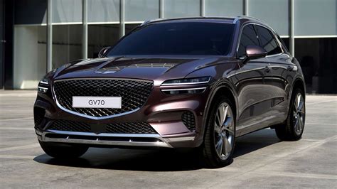 2022 Genesis Gv70 Revealed As Brands Second Luxury Suv