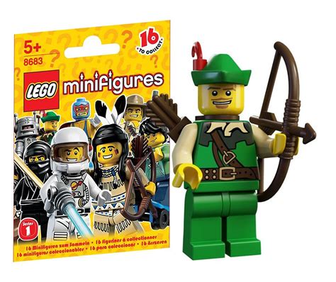 Lego Minifigures 8683 14 Pas Cher Série 1 Robin Des Bois