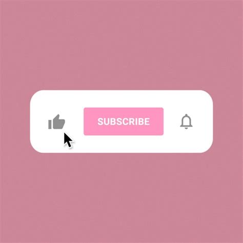 Animated Youtube Subscribe Button Overlay For Intro Videos Etsy Uk