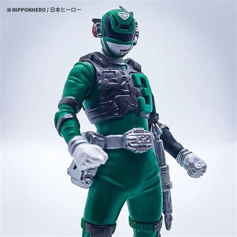 Super Sentai Dekaranger Deka Green Swat Mode Hg Figure 35 Power