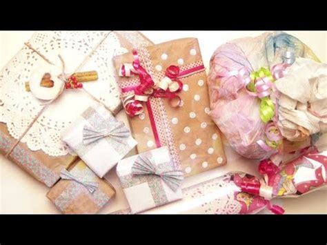 Handmade gift ideas to make for valentines day for husband, boyfriend, dad an other special guys. DIY: Cute Gift Wrapping Ideas | Birthday | Christmas ...