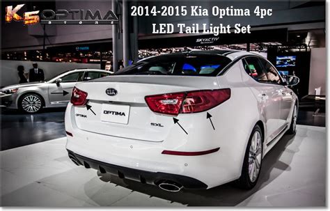 Vendor 2011 2015 Kia Optima Oem 4 Pc Led Tail Light Set K5 Optima