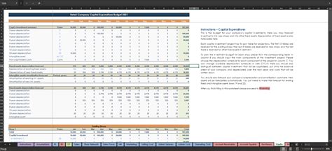 Retail Budgeting Excel Template Eloquens