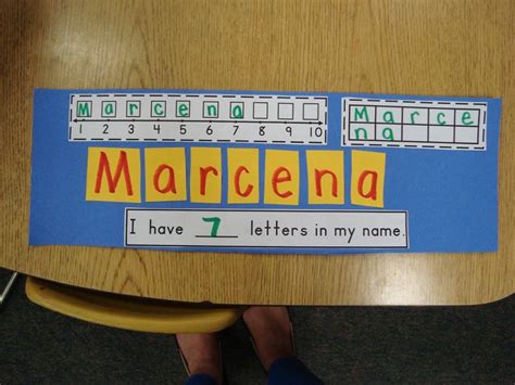How Many Letters Are In Your Name Kindergarten Name Activities