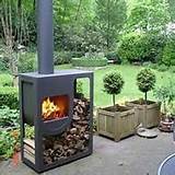 Images of Outside Wood Stove