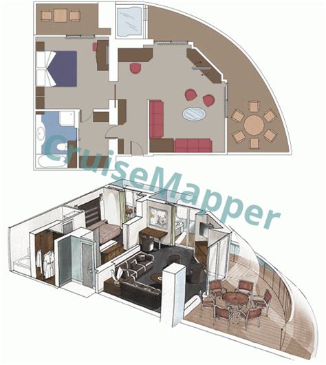 We craft an incredible mix of comedy cabin. MSC Grandiosa cabins and suites | CruiseMapper