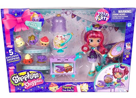 Shopkins Shoppies Tippys Tea Party Exclusive Playset Moose Toys Toywiz