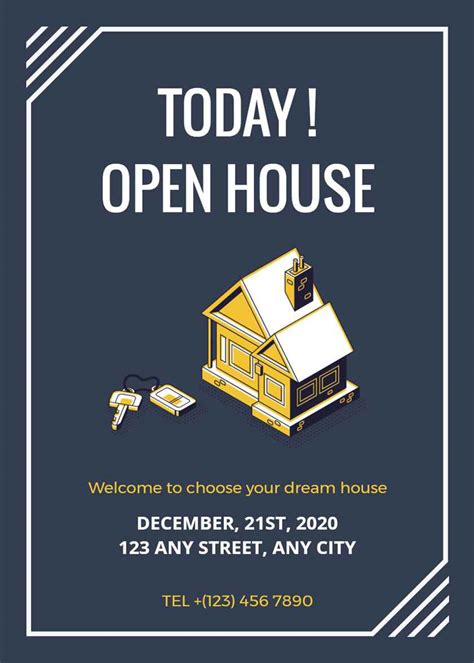 17 Open House Invitation Templates To Attract Buyers
