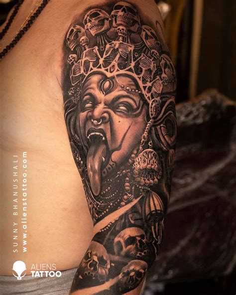 Kali Tattoo Done By Sunny Bhanushali On Behance