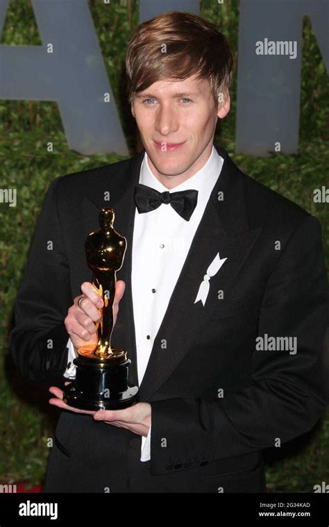 screenwriter dustin lance black attends the vanity fair oscar party at sunset tower in west