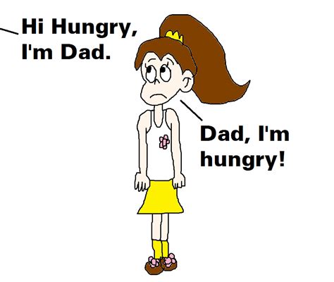 Luan Loud Is Hungry And Dad Meets Hungry Luan By Mjegameandcomicfan89