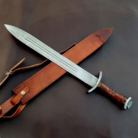 Damascus Viking Sword Vk6061 Vky Knives Touch Of Modern