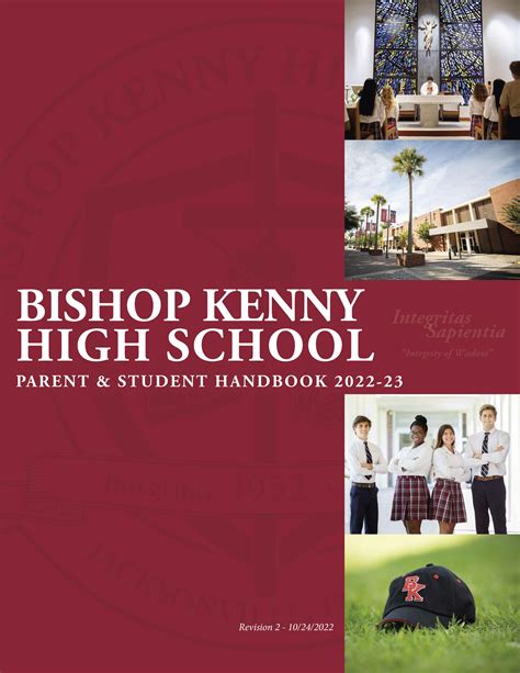 Bkhs Parent And Student Handbook 2022 23 By Bishop Kenny High School Issuu