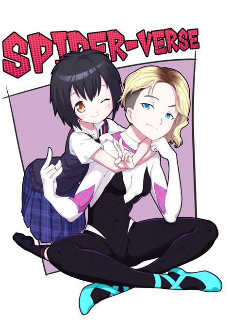 Gwen Stacy Spider Gwen And Peni Parker Marvel And 2 More Drawn By
