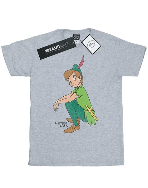 Disney Mens Classic Peter Pan T Shirt Fruugo Uk