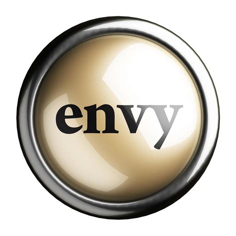 Envy Word On Isolated Button 6373530 Stock Photo At Vecteezy