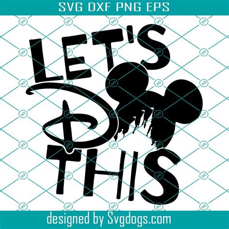Lets Do This Svg Castle Minnie Mickey Mouse Svg Disney Svg Mickey