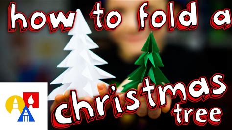 How To Fold An Origami Christmas Tree Youtube