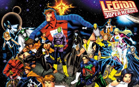 Legionofsuperheroes Dc Comics Wallpaper 4411668 Fanpop