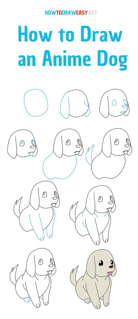 Https://wstravely.com/draw/how To Draw A Anime Puppy Step By Step