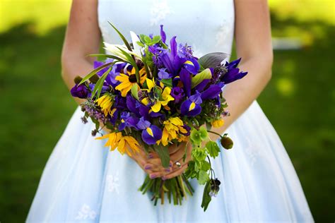 Luxurious bouquets by bloom magic. Alexa's vibrant September bouquet with iris, rudbeckia and ...