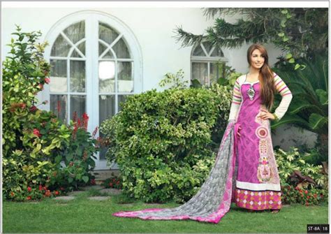 Womens Clothes Deeba Premium Lawn 2013 By Shariq Textiles