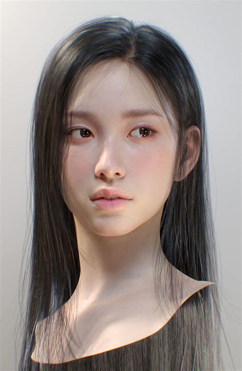 虚拟人类 3d角色设计师 Seonghwan Jang 设计师 新浪新闻