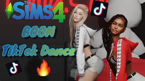 Tiktok Boom Dance Animation For The Sims 4 Youtube