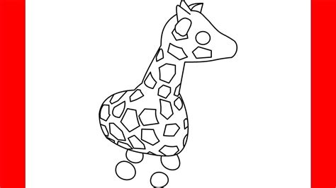 The best place online to buy the pets you want in adopt me. How To Draw A Giraffe From Roblox Adopt Me - Step By Step ...