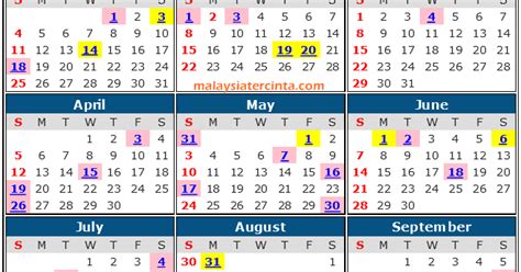 Malaysia kalendar kuda hijrah is a calendar malaysia that showing all the characteristic of malaysia culture. Kalendar Cuti Umum Dan Cuti Sekolah 2015