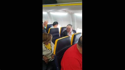 Ryanair Passenger David Mesher Filmed Racially Abusing A Black Woman On A Stansted Bound Flight