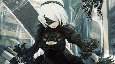 Nier Automata 2b Wallpapers Wallpaper Cave