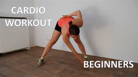 20 minute cardio workout for beginners lose weight at home with no equipment youtube