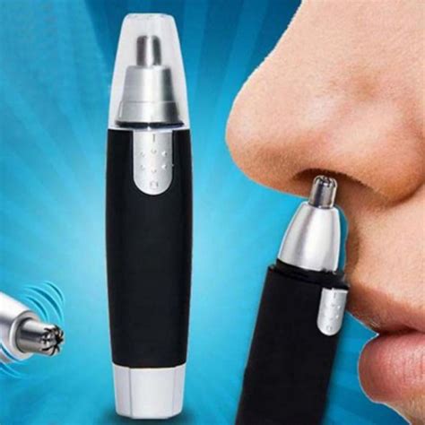 ear and nose hair trimmer for men professional nostril nasal hair vacuum cleaning system