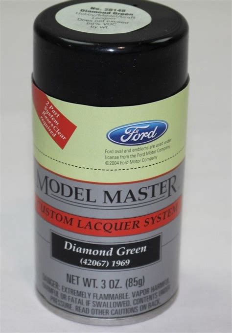 Model Master Spray Auto Lacquer Diamond Green 28148