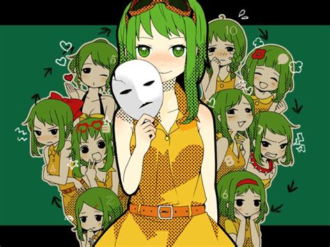 Gumi Ten Faced Gumi Vocaloid Vocaloid Anime