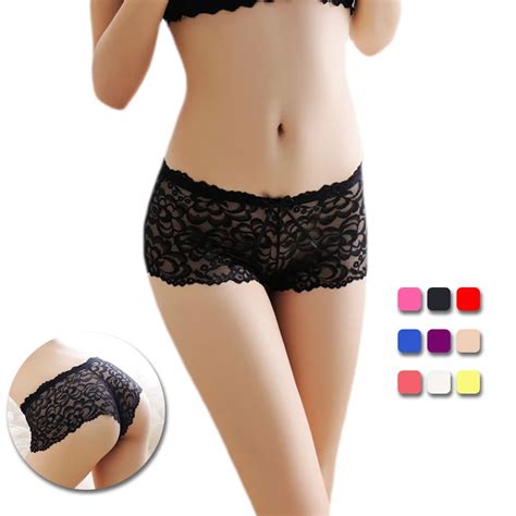 Unlimon Women Panties Sexy Lace Briefs Low Waist Underpants Seamless Thong One Piece Free