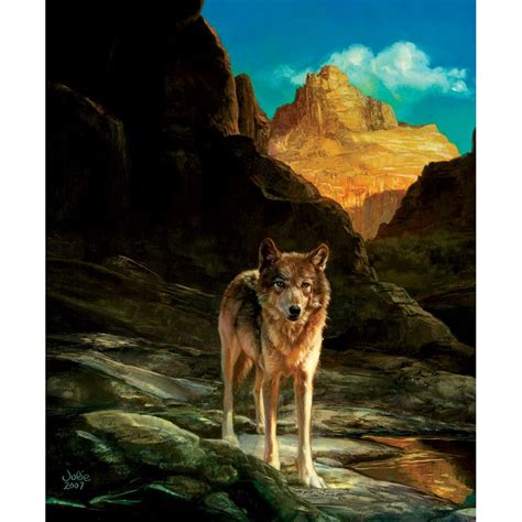 Lone Wolf A 1000 Piece Puzzle By Sunsout