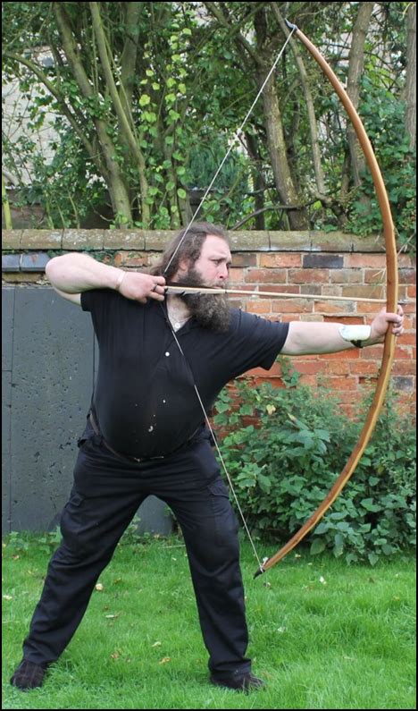 How Did English Bowmen Use Longbows As Large As They Were R