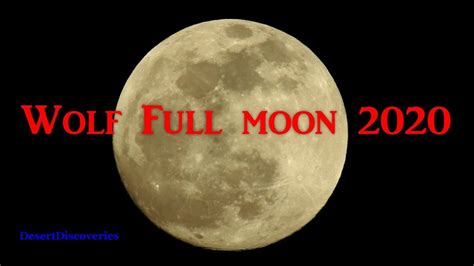 Wolf Full Moon 2020 Youtube