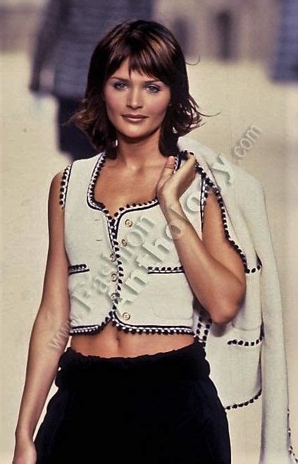 Helena Christensen Chanel Runway Show Fw 1994 Super Models 90s
