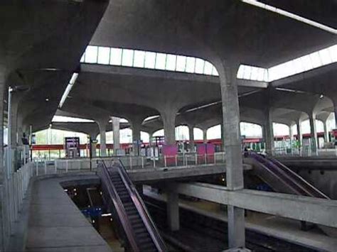 The main international paris airport charles de gaulle has many different options of how to get to cdg with public transport, yet below you will also find maps and plans of terminals, services, parking and shuttle buses along with the transport options with maps. RER B - Gare d'aéroport Charles de Gaulle 1 - YouTube