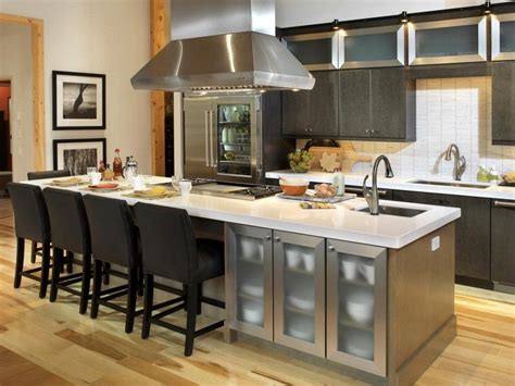 These beautiful kitchen islands will provide you with a large work surface and useful storage. Licious Amusing Large Kitchen Islands With Seating And ...