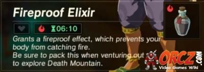 Learn to make all the elixirs in botw with the recipes. Breath of the Wild: Fireproof Elixir - Orcz.com, The Video ...
