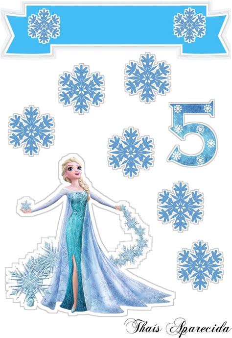 Topper Frozen Frozen Elsa Cake Topper Disney Frozen Birthday Frozen