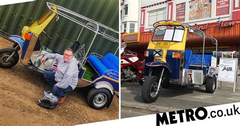 Man Hoping To Beat Speed Record In Tuk Tuk He Bought On Ebay While