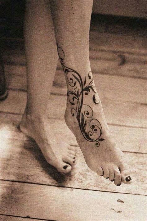 Traditional Foot Tattoo Ankle Foot Tattoo Tattoo Designs Foot Foot