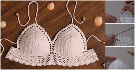 Crochet Beautiful Bra Universal Size Pretty Ideas
